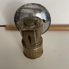 Antique Justrite Streamlined Carbide Miner s Lamp Pat  Pending