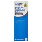 3 Pack Equate Enhanced Hard Contact Lens Conditioning Solution Step 2 3 5 Fl Oz