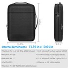 15 Inch Laptop Shoulder Bag Briefcase Tablet Carrying Case For Macbook Surface