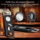 Cigar Cutter  3-in-1 Cigar Cutter With Stainless Steel Blade V-cutter  Guillotin