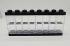 Lot Of 3 Lego Minifigure Display Cases  Black  holds 16 Mini Figs Each 