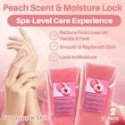 Maqihan 2 Pack Peach Paraffin Wax Refills - For Hand And Foot Spa Pink