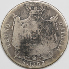 1811 M Italy Napoleon 5 Lire