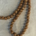 Sandalwood Mala 108 10mm Beads Prayer Meditation Necklace Orange