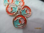 Chanel   4 Buttons Gold Cc Logo  17 Mm  New  Lot 4 Pc Set