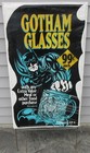 Vintage Mcdonald s Batman Gotham Glasses 99   Each Advertising Banner With Stand