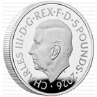 2026 Royal Mint Elizabeth Ii Gillick Portrait Silver Proof Piedfort Five Pounds