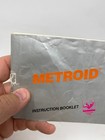 Metroid Nintendo Nes Video Game Instruction Manual Booklet Only - English