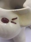Pig Cache flower Pot Ceramic In Cream  Usa Pottery  60 s  Vintage