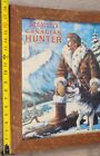 Seagrams Canadian Hunter Vintage Advertising Wood Framed Sign Whiskey Snow Dog