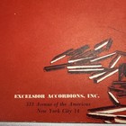 Vintage 1951 Excelsior Accordian A Tour Through The Factory New York Ny Brochure