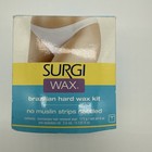 Surgi Wax Brazilian Hard Wax Kit For Private Parts 4 Oz A7