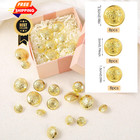 24 Pieces Gold Buttons For Blazer  Vintage Metal 15mm  20mm  25mm 