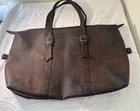Coca-cola Leather Duffel Bags For Men And Women Travel R-bag 24   