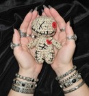 Little Voodoo Doll Crochet Amigurumi Handmade Adorable 4 Inch Plush