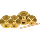 Meinl Hcs Cymbal Pack With Free Splash  Sticks  And Lessons
