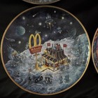 Mcdonald s Golden Series Collector Plates Bill Bell W  Certificates