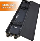 39 3 x10 x4  Canvas Carrying Hard Case With Wheels For Retractable Banner Stand