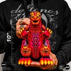Mondo  Toho Soft Vinyl  Urban Aztec Godzilla Burning Variant