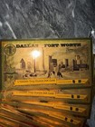 10x Goldbacks  1 Dallas Fort Worth Y   all St 1 1000 Troy Oz 24k Gold  999