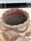 Antique Native American Indian Bowl 19th Southwest Utilitarian Polychrome