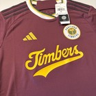 Nwt Women s Medium Adidas Mls Portland Timbers 2024 Archive Soccer Jersey