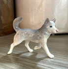 Hagen Renaker Sled Dog Siberian Husky Walking Dog Figurine