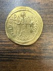 Justinian I Gold Byzantine Solidus Coin 542-565ad Constantinople - High Grade   