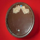Antique Old West Buffalo Brewing Sacramento Ca Beer Tray - The Lady With Horse