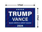 Trump Vance 2024 Flag 3x5 President Maga Make America Great Again Donald Kirk