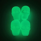 15ml Skull Silicone Wax Containers Non-stick Concentrate Jars With Carving Tool