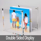 Transparent Acrylic Photo Double-sided-clear Picture Frame-magnetic Photo