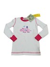 Kirkland Girl Organic Cotton Floral Hippo Long Sleeve Top Pants Pajama Set 5 5t