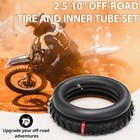 2 50 - 10  Tire   Inner Tube For Yamaha Pw50 Ttr50e 2 50x10 2 5-10 Dirt Pit Bike