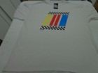 Nascar  get Your Racing On  Oatmeal Color   T-shirt  Size Xl   New 