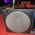 Vintage Sony Srf-80w Fm Walkman Powered Stereo Speaker System Dock 1980   s Works 