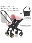 4-in-1 High Landscape Baby Stroller W  Car Seat  Foldable Pram System