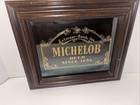 Vintage Michelob Beer Since 1896 Framed Mirror Sign Man Cave Bar Decor