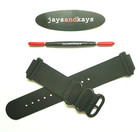 Jaysandkays   Metal Adapters Kit For Casio Ae1200 Ae1300 Royale Black Gray