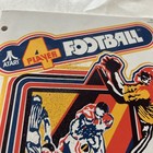 Original Factory Football Atari 4 Player Arcade Video Game Owners Manual