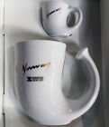 Vintage Ncl Line Ss Norway Horn Mug Set Ceramic Figgjo Boxed