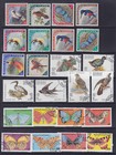 Small Lot Worldwide Birds Fish Butterflies Complete   Incomplete Issues Cto nh