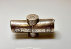 Antique Imperial Russian 84 Silver Coin Holder Case 