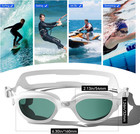Swim Goggles Adult Women  Swimming Goggles For Women   Men  Anti-fog No Leaking