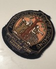 Vintage American College Of Surgeons Bullion Jacket Badge Patch 3   x3 25    1940s