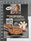 1979 Hamburger Helper Original Vintage Advertisement Betty Crocker Hand Food Ad