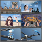 Drones With Camera For Adults 4k Brushless Motor Drone For Kids Beginners  Fpv F