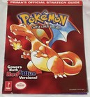 Pokemon Red Blue Prima Official Strategy Guide Nintendo Rare Vintage Charizard