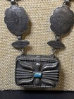 1973 Vintage Estee Lauder Solid Perfume Intact Compact Locket Necklace  23 