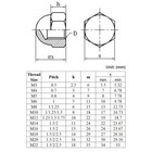 Acorn Nuts Domed Cap Nuts M3 M4 M5 M6 M8 M10 M12 M14 M16 M18 M20 M24 Stainless